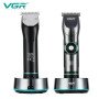 Професійна бездротова машинка для стрижки волосся та бороди VGR V-256, бездротова електробритва