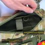 Нагрудна чоловіча сумка тактична тканинна, Нагрудна сумка кобура, Чоловіча тактична сумка барсетка