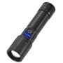 Ручной фонарик PLD-606 White Laser LED PM10-TG представлен с функцией зума, Power Bank, хороший фонарик