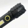 Кишеньковий ліхтарик Police TD-C82/C72-P50+COB оснащений світлодіодами, функцією зуму, вбудованим акумулятором