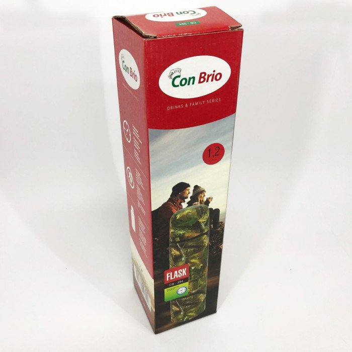 Термос CON BRIO CB-394 1200мл 1,2л маскувальний, Якісний термос для дому, Термос для напоїв