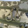 Нагрудна чоловіча сумка тактична тканинна, Тактичний рюкзак ВСУ, Сумка через плече військова
