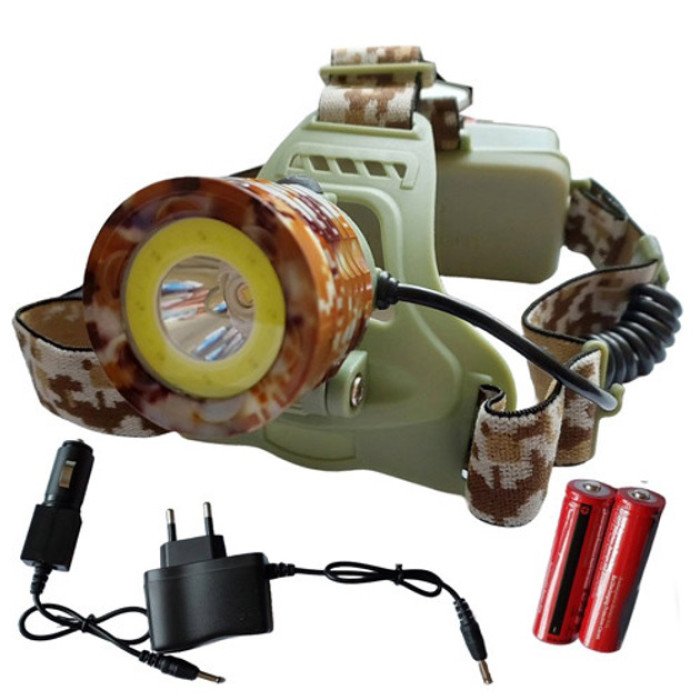 Ліхтар налобний CH-108-T6+COB(white+red), надпотужний ліхтар налобний, світлодіодний ліхтар на лоб