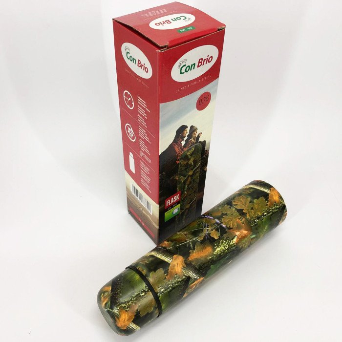 Термос CON BRIO CB-369 750мл 0,75л маскувальний, Хороший невеликий термос, Термос для питної води