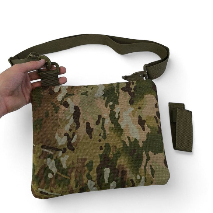 Чоловіча сумка нагрудна тактична, Сумка через плече військова, Тактичний рюкзак через плече