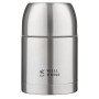 Вакуумний харчовий термос Well Done WD-7115S 0.5 л, Якісний термос для їжі з відсіками