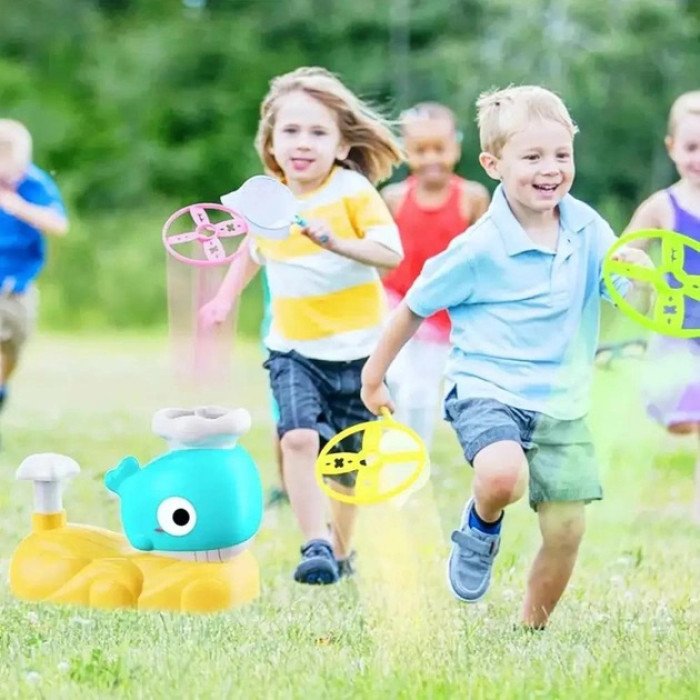 Інтерактивна дитяча іграшка літаюча тарілка фрісбі Small Whale