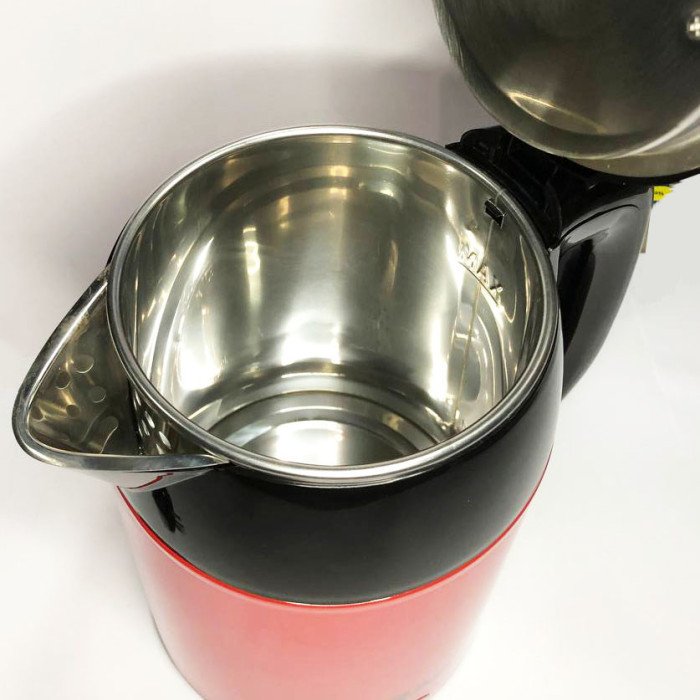 Електрочайник з нержавіючої сталі RAF R7876 2,5л.. Колір: чорний