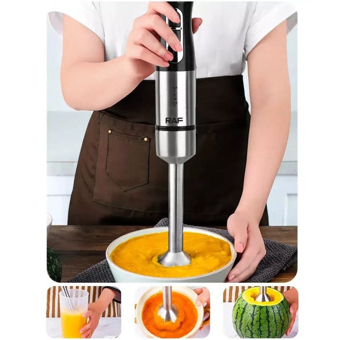 Блендер стаціонарний домашній кухонний 4в1 RAF R326 800Вт