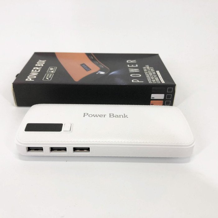 Портативний зарядний пристрій Павербанк 50000 mAh 3хUSB Power Bank Smart Tech. Колір: білий