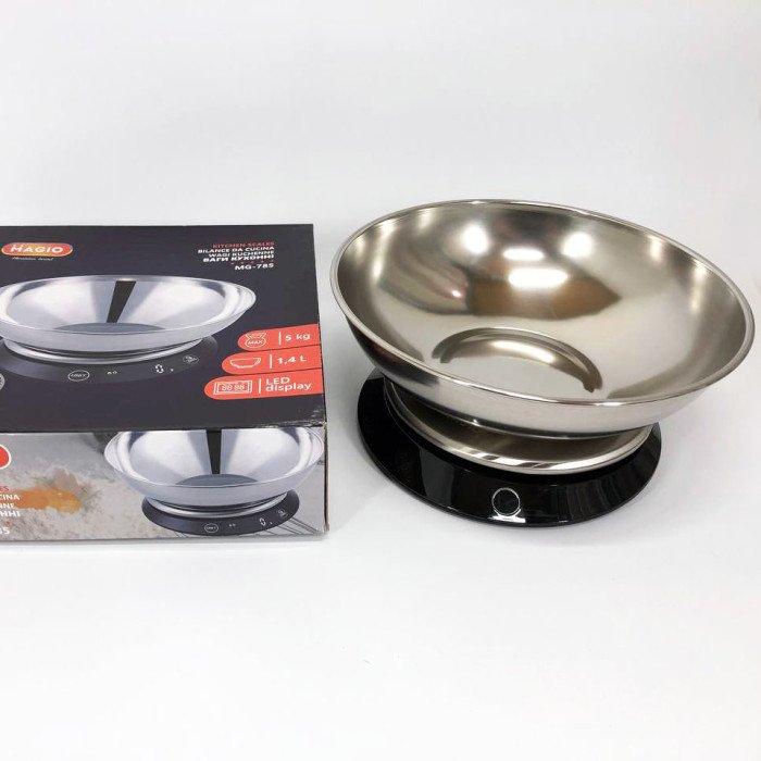 Ваги кухонні Magio MG-785, електронні ваги для продуктів, кулінарні ваги, компактні ваги