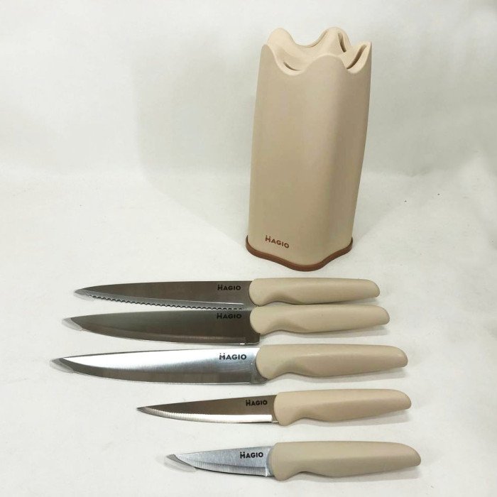 Набір ножів універсальний кухонний Magio MG-1090, кухарські ножі набір, кухонні ножі