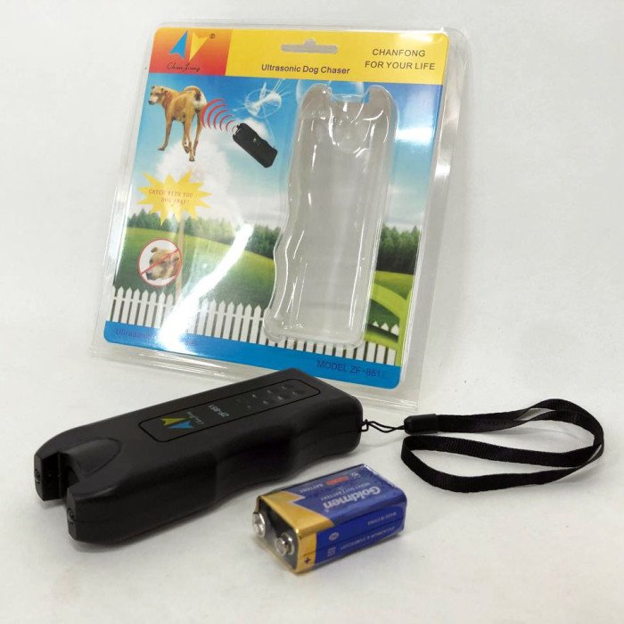 Відлякувач собак для дачі Ultrasonic ZF-851 Уз відлякувач собак, Потужний ультразвуковий відлякувач