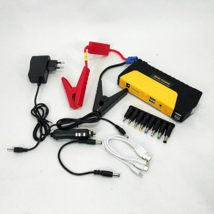 Пристрій для запуску автомобіля 50800 mAh Пусковий бустер для автомобіля, Пусковий стартер для авто