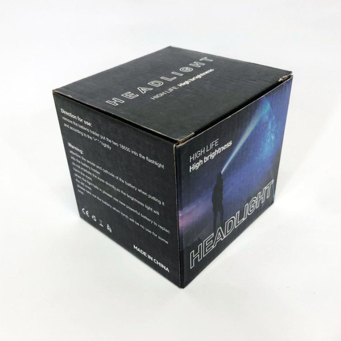 Ліхтар налобний X-Balong XQ-219-HP50 акумуляторний LED zoom з функцією Power Bank 3 режими роботи