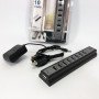 Розгалужувач USB HUB на 10 портів з активною зарядкою 220V, Розгалужувач юсб, Хаб для ноутбука