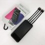 Павербанк Power Bank UKC 50000mAh Мобільна зарядка зовнішній акумулятор портативний павер. Колір: чорний