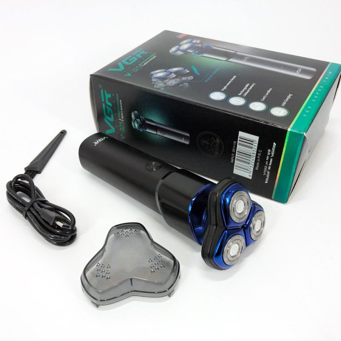 Електробритва VGR V-325, тример бездротовий, машинка чоловіча для гоління, тример для вусів