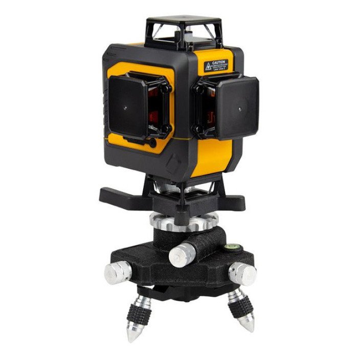 Рівень лазерний лінійний нівелір акумуляторний Laser 4D, 16 ліній, робоча відстань 30м, у кейсі