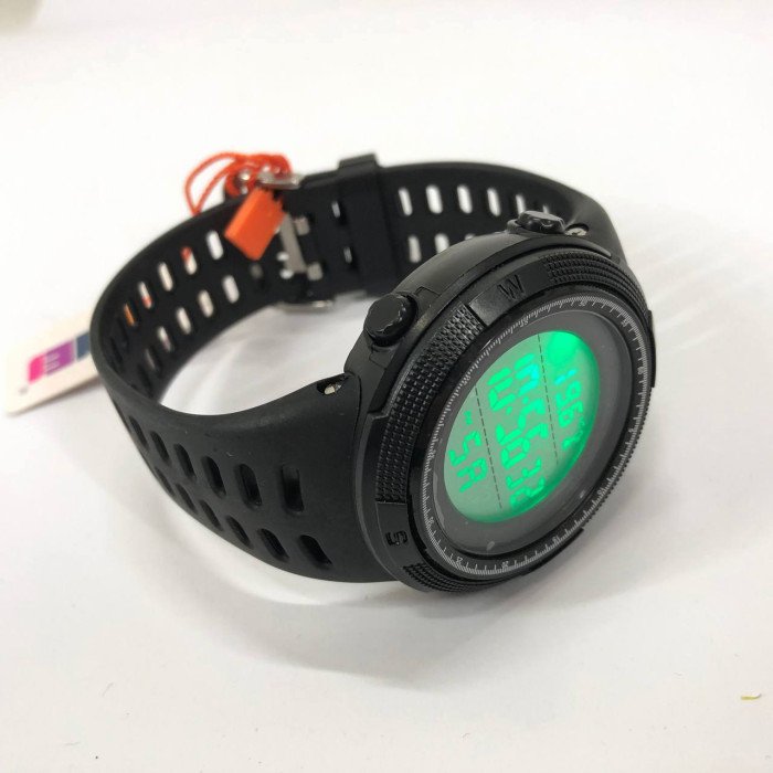 Годинник наручний чоловічий SKMEI 1681BKWT BLACK-WHITE, годинник спортивний. Колір: чорний з білим циферблатом