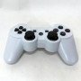 Бездротовий ігровий геймпад Doubleshock PS3/PC акумуляторний джойстик з функцією вібрації. Колір: білий