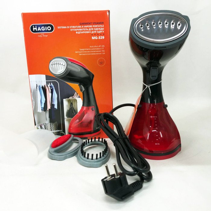 Відпарювач MAGIO MG-329, Маленький відпарювач для одягу, Парова праска для штор