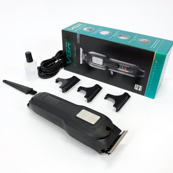 Машинка для стрижки волосся VGR V-918, Бездротова електробритва, Машинка для стрижки волосся домашня