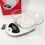 Ваги кухонні Matarix MX-404 Електронні З Чашею Кухонні до 7 кг Кухонні ваги для зважування продуктів