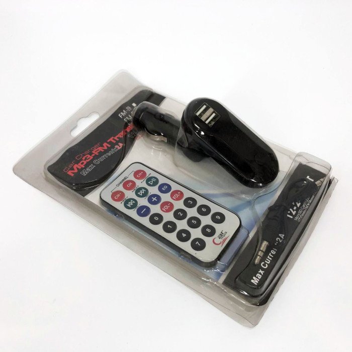 Автомобільний трансмітер/модулятор CM i9, Bluetooth фм трансмітер, Модулятор для автомобіля. Колір: чорний