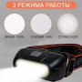 Ліхтар акумуляторний налобний KX-213-COB, Налобний тактичний ліхтар, Налобний ліхтар для автомеханіка