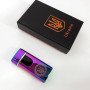 Електрична та газова запальничка Україна з USB-зарядкою HL-435, Юсб запальничка. Колір: хамелеон