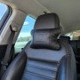Набір шкіряних подушок Mercedes-Benz + брелок у подарунок, подушка на підголовник