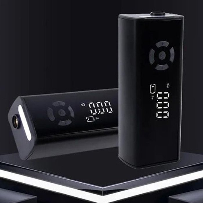 Портативний розумний насос MX20033, багатофункціональний цифровий дисплей, ліхтар, Li-Ion акумулятор