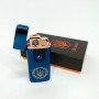 Електрична та газова запальничка Україна із USB-зарядкою HL-435, запальнички із зарядкою від usb. Колір: синій
