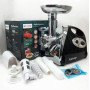 М'ясорубка Rainberg RB-675 3800W із соковижималкою, м'ясорубка електрична метал. Колір: чорний