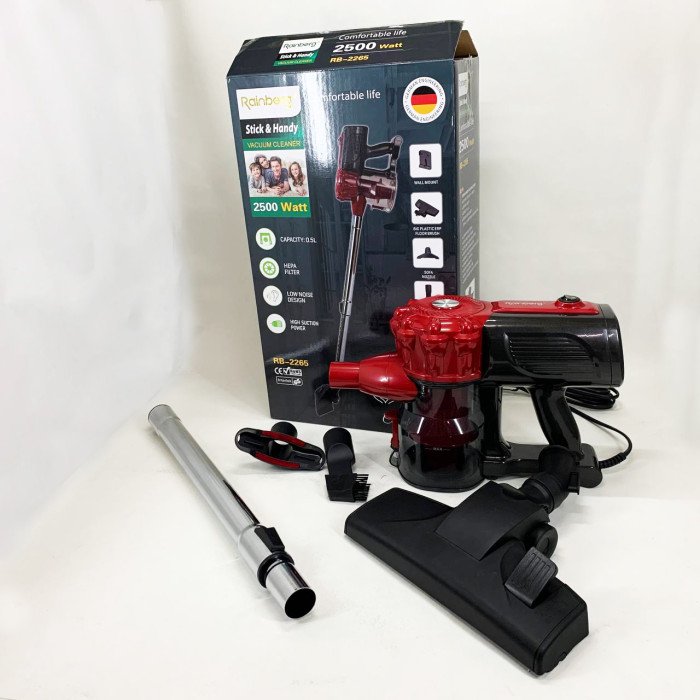 Ручний вакуумний пилосос Rainberg RB-2265 2500 Вт для сухого прибирання