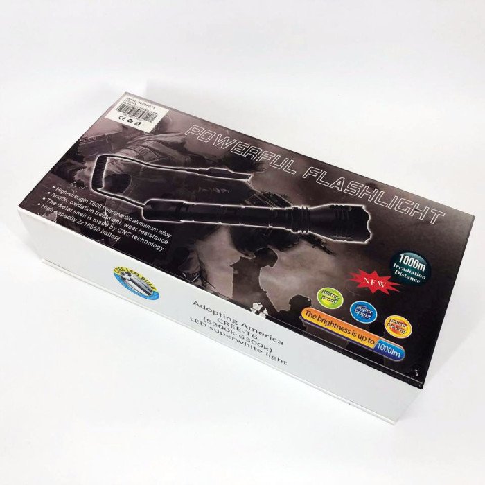 Тактичний підствольний ліхтар Police Q2807-T6, ліхтар ручний тактичний, водонепроникний