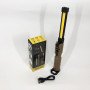 Світлодіодний ліхтар Power Bank кемпінг WL-08 XPE+COB, червоний+білий+жовтий, магніт, гачок