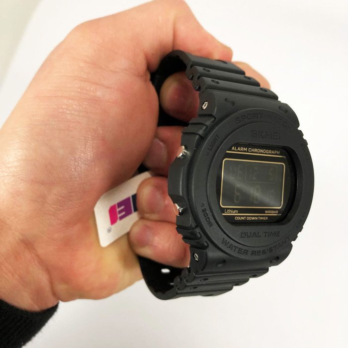 Годинник наручний чоловічий SKMEI 1776BKBK, протиударний годинник, годинник для військовослужбовців, годинник скмей чоловічий