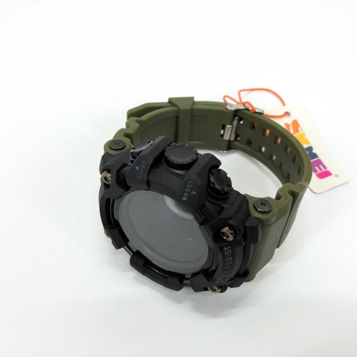 Годинник наручний чоловічий SKMEI 1968AG ARMY GREEN, брендовий чоловічий годинник, годинник для чоловіка. Колір: зелений