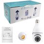 Камера відеоспостереження лампочка CAM L1 E27 WIFI IP 360/90 поворотна