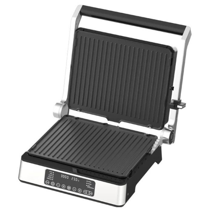 Гриль-барбекю електричний Magio MG-356, Настільний гриль для гамбургерів Притискна електробутербродниця
