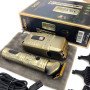 Провідний професійний набір машинка для стрижки та шейвер VGR V-649, Чоловічий акумуляторний тример