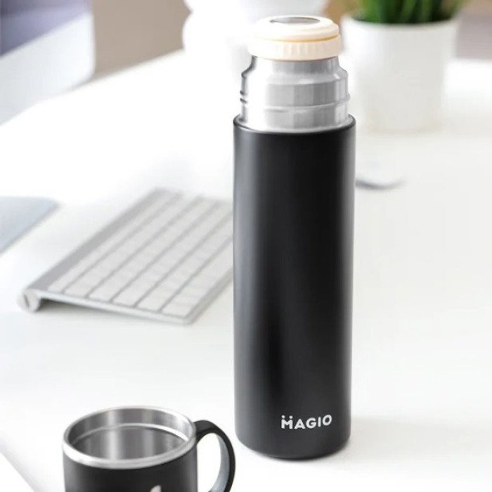 Термос MAGIO MG-1046B 0.5 л, Термос для спортсменів, Термокружка з вакуумною ізоляцією