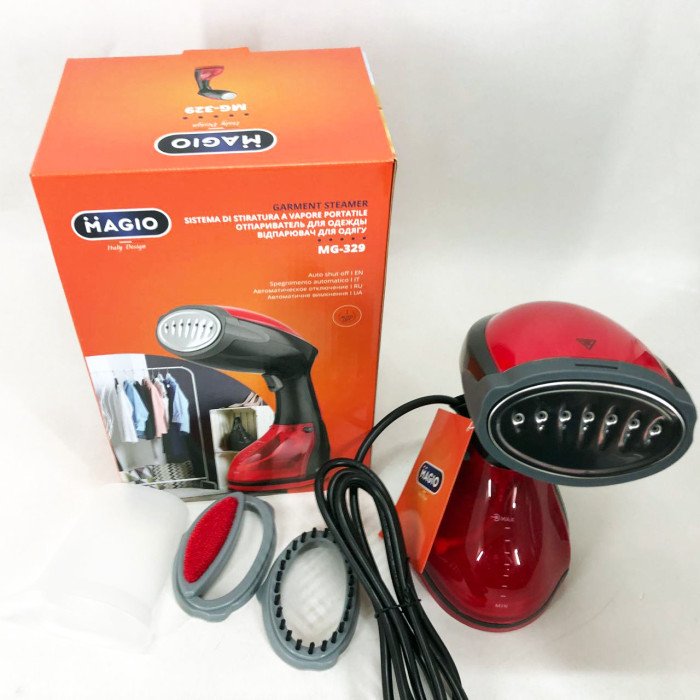Відпарювач MAGIO MG-329, Маленький відпарювач для одягу, Парова праска для штор