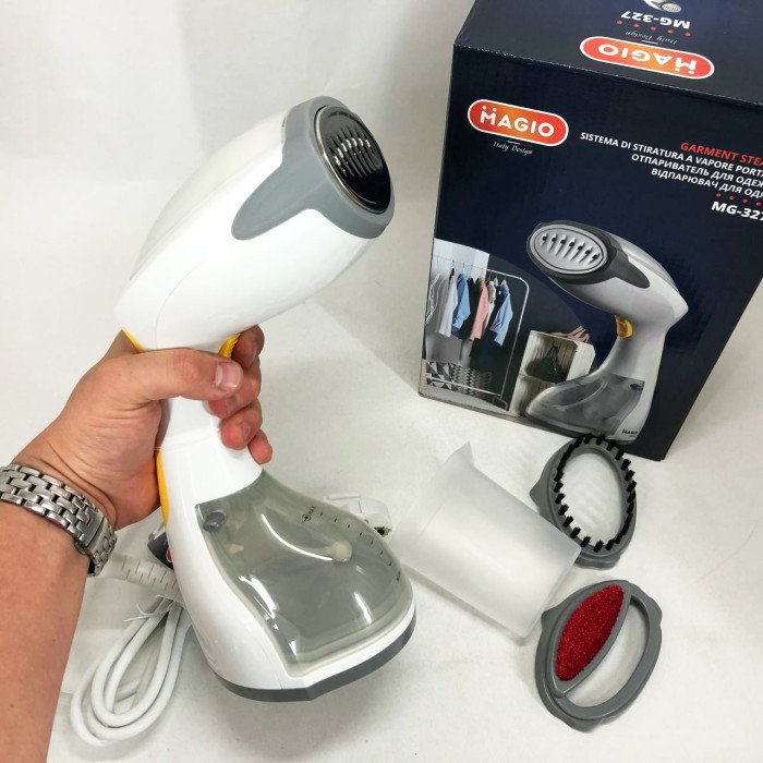 Відпарювач MAGIO MG-327, Компактний відпарювач, Універсальний відпарювач, Випарювач для одягу