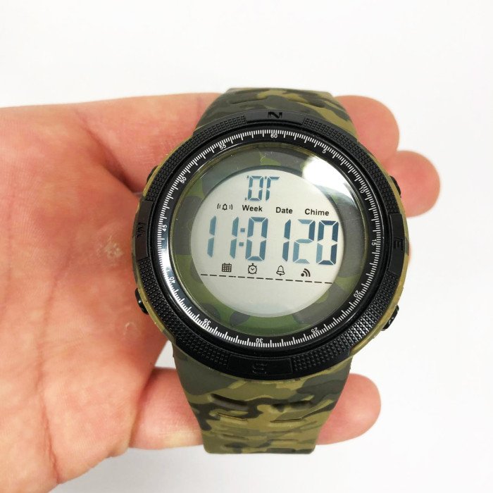 Годинник наручний чоловічий SKMEI 2070CMGNWT ARMY GREEN CAMO. Колір: камуфляж