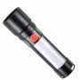 Ліхтар 611-TG+COB(white+red), Ліхтарики для екстрених ситуацій та аварій, Пошуковий ліхтар ручний
