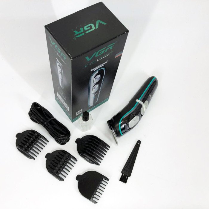 Бездротова універсальна стрижкова машинка VGR V-055, Машинка для стрижки волосся домашня