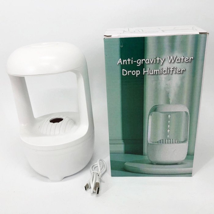 Зволожувач повітря ультразвуковий DROP HUMIDIFIER AND-199, левітуючий розпилювач для спальні, будинки, готелі
